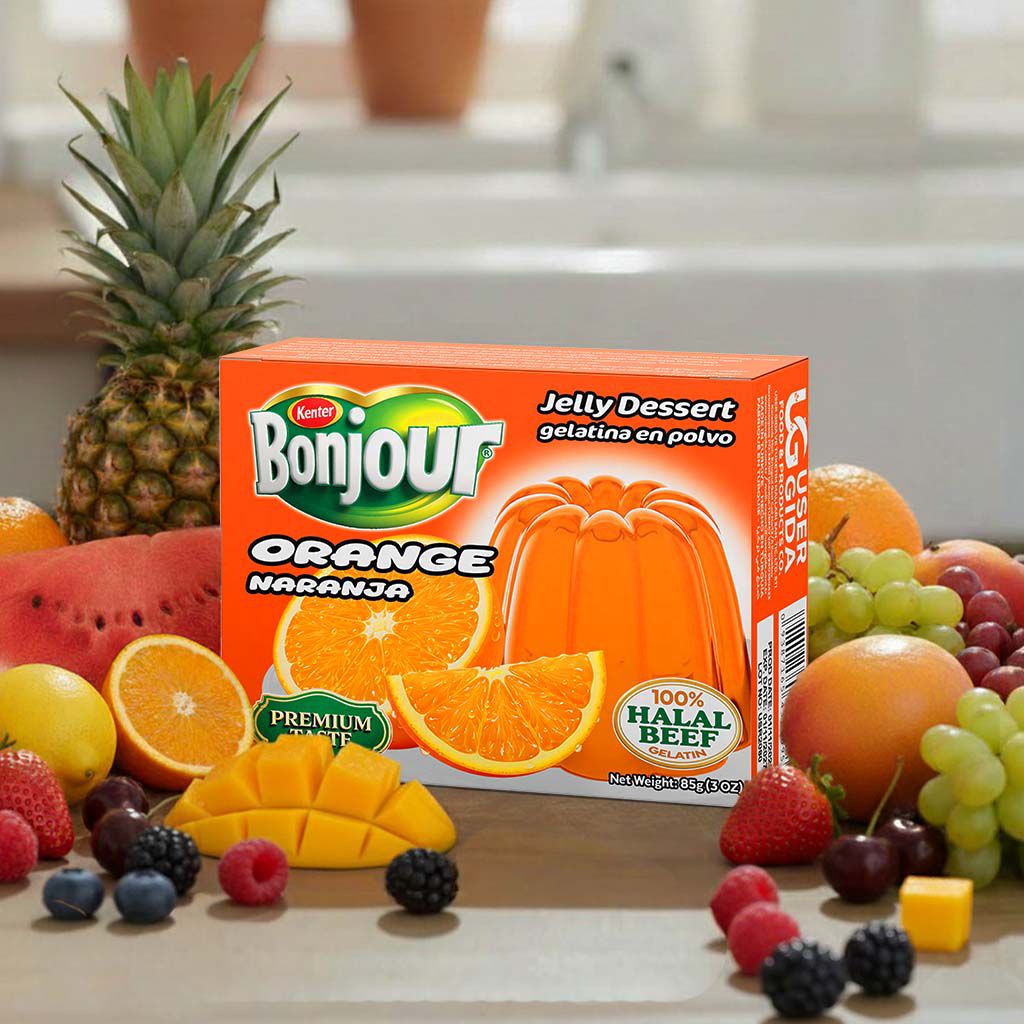 Jelly Dessert – Orange